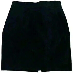 Don’t Stop Leather Slit Midi Skirt